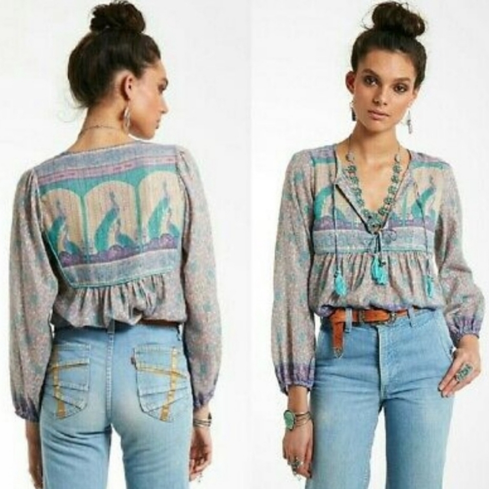 Rare Spell and the gypsy Xanadu blouse UNICORN - Picture 4 of 16